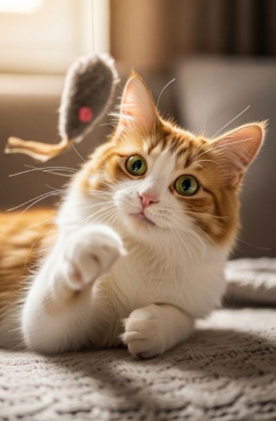 mèo cưng dễ thương