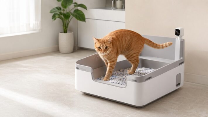 PETKIT Purobot Crystal Duo – Khay vệ sinh AI cho mèo
