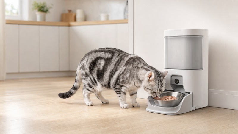 PETKIT YumShare Daily Feast – Máy nhả pate tích hợp AI
